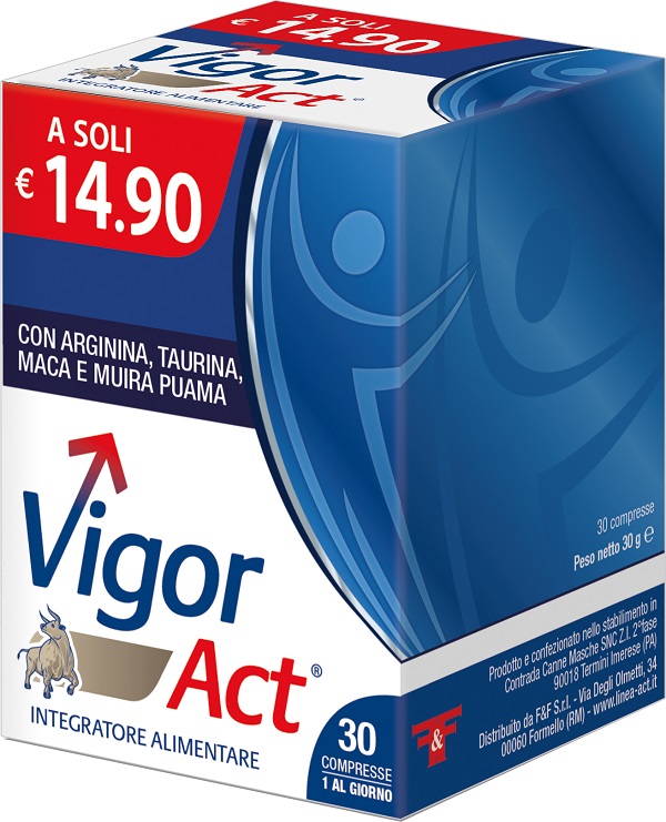 VIGOR ACT 30 COMPRESSE - Farmaciapacini.it