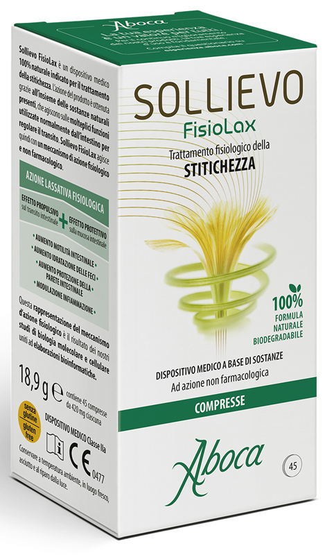 SOLLIEVO FISIOLAX 45 COMPRESSE - Farmaciapacini.it