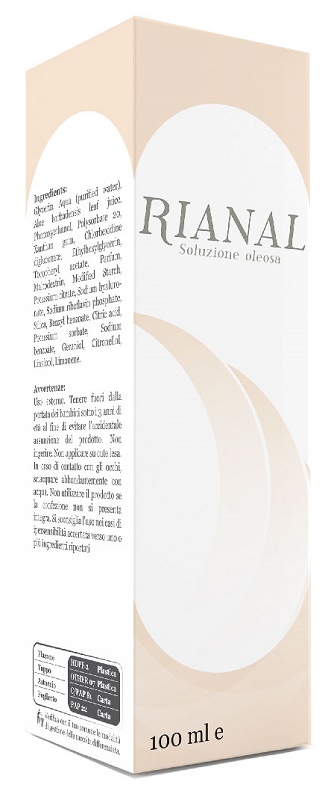 RIANAL SOLUZIONE OLEOSA 100 ML - Farmaciapacini.it