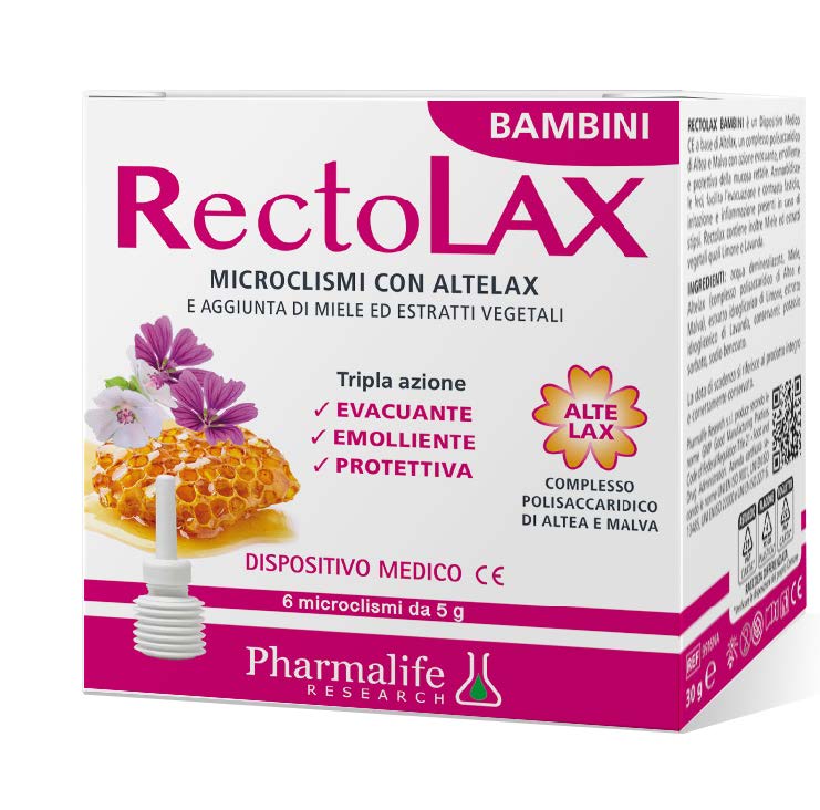 RECTOLAX BAMBINI MICROCLISMI 6 PEZZI DA 5 G - Farmaciapacini.it