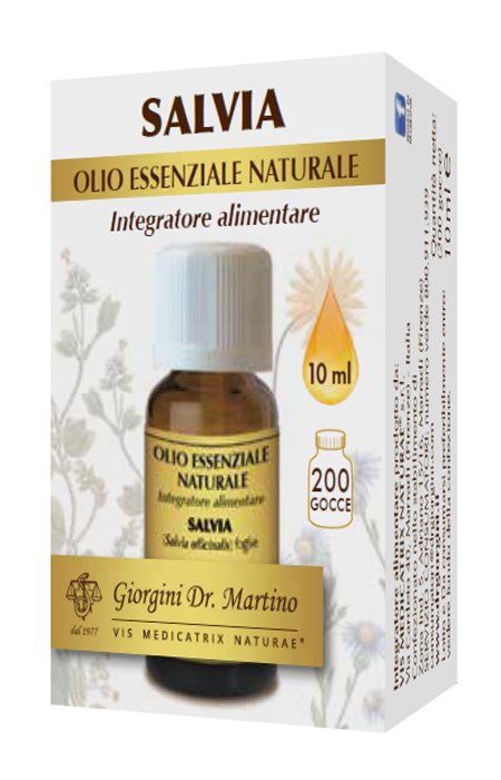 SALVIA OLIO ESSENZIALE NATURALE 10 ML - Farmaciapacini.it