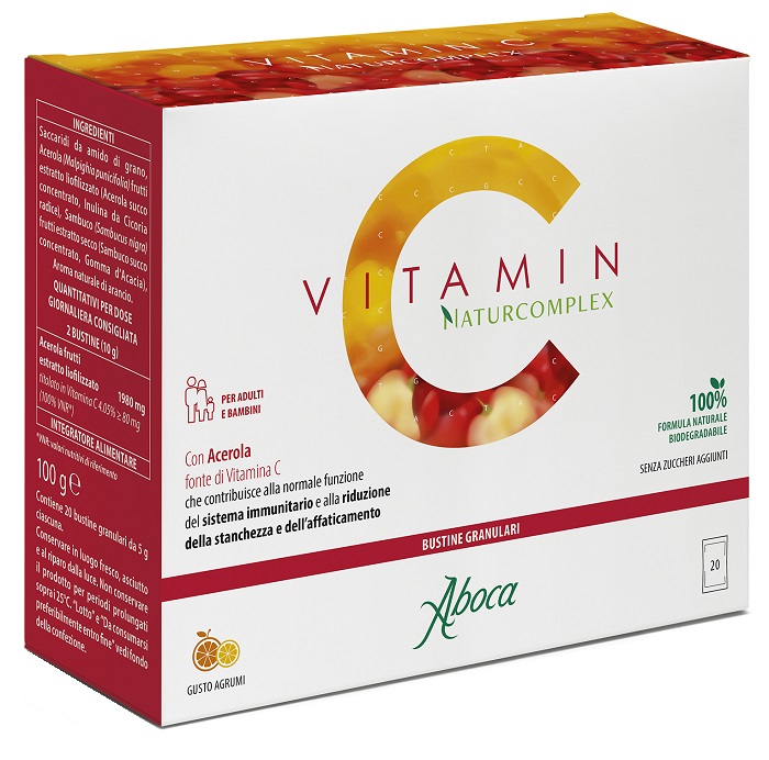 VITAMIN C NATURCOMPLEX 20 BUSTINE - Farmaciapacini.it