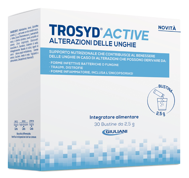 TROSYD ACTIVE ALTERAZIONI UNGHIE 30 BUSTINE - Farmaciapacini.it