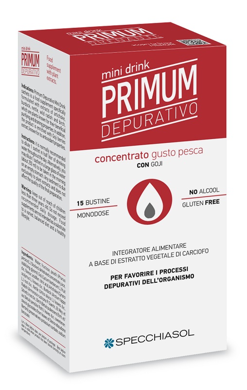 PRIMUM DEPURATIVO MINIDRINK PESCA 15 STICK DA 10 ML - Farmaciapacini.it