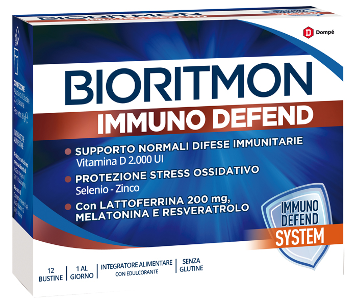 BIORITMON IMMUNO DEFEND 12 BUSTINE  - Farmaciapacini.it