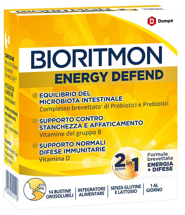 BIORITMON ENERGY DEFEND 14 BUSTINE - Farmaciapacini.it