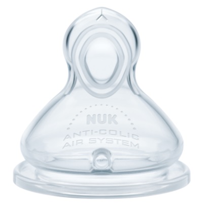 NUK TETTARELLA FC+ FLOW CONTROL SILICONE 6-18 M 2 PEZZI - Farmaciapacini.it