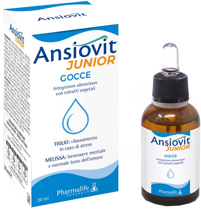 ANSIOVIT JUNIOR GOCCE 30 ML - Farmaciapacini.it