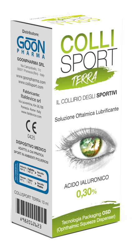COLLISPORT TERRA SOLUZIONE OFTALMICA LUBRIFICANTE 10 ML - Farmaciapacini.it