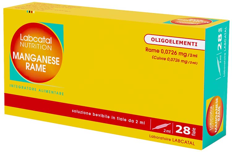LABCATAL NUTRITION MANGANESE/RAME 28 FIALE 2 ML - Farmaciapacini.it