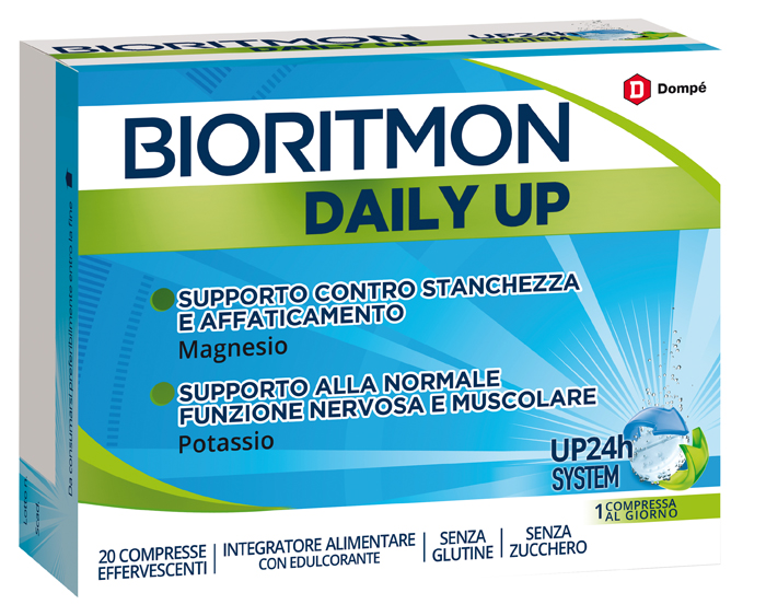 BIORITMON DAILY UP 20 COMPRESSE SENZA ZUCCHERO - Farmaciapacini.it