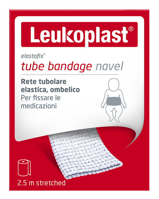 BENDA RETE ELASTOFIX LEUKOPLAST OMBELICO 2,50 M - Farmaciapacini.it