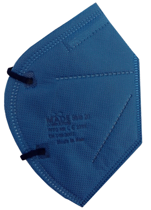 SIRIA 20 SEMIMASCHERA FILTRANTE ANTIPOLVERE FFP2 NR BLUE - Farmaciapacini.it