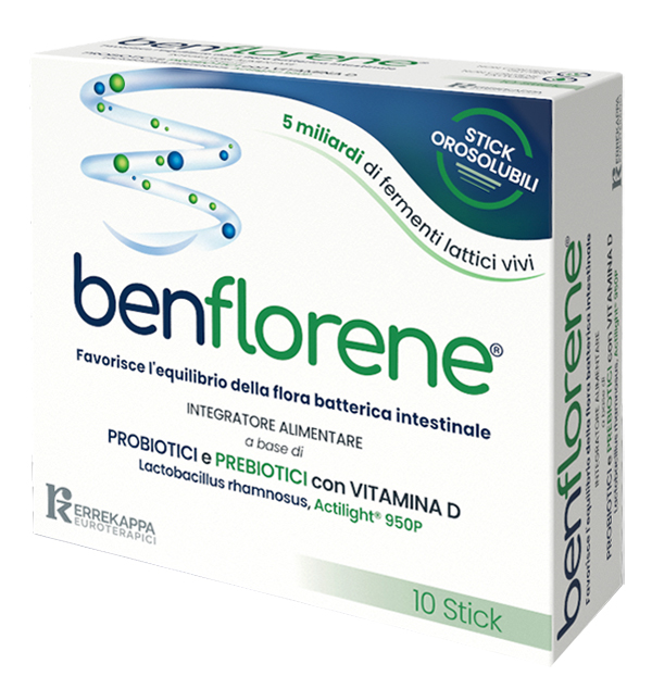 BENFLORENE 10 STICK OROSOLUBILI - Farmaciapacini.it