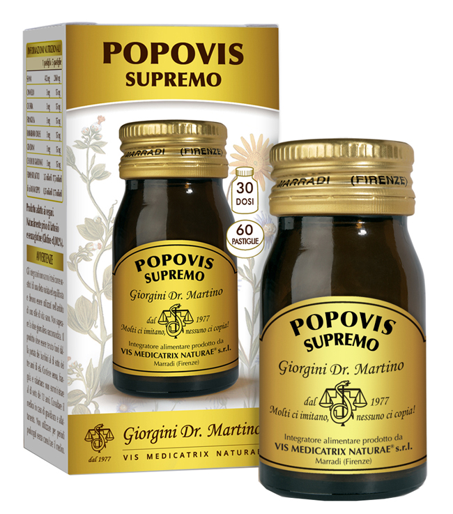 POPOVIS SUPREMO 60 PASTIGLIE - Farmaciapacini.it