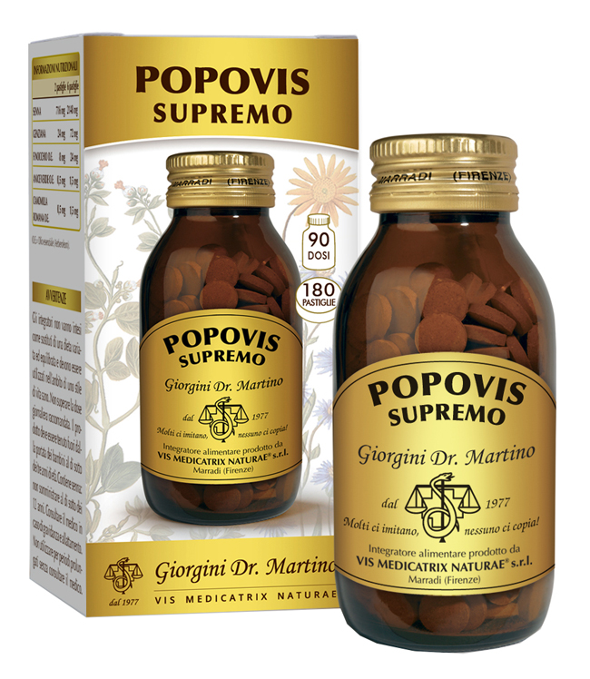 POPOVIS SUPREMO 180 PASTIGLIE - Farmaciapacini.it