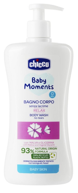 CHICCO BABY MOMENTS BAGNO RELAX 500 ML - Farmaciapacini.it