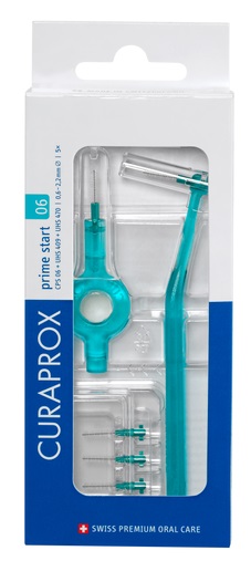 CURAPROX CPS 06 SCOVOLINO PRIME START 06 TURQUOISE 5 PEZZI - Farmaciapacini.it