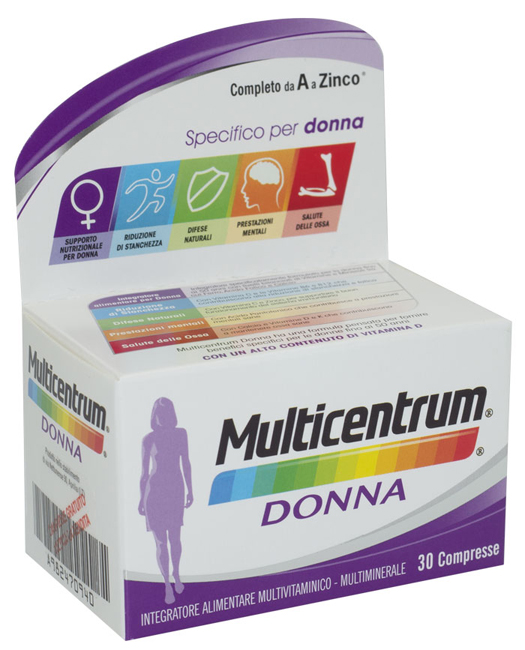 MULTICENTRUM DONNA 30 COMPRESSE - Farmaciapacini.it