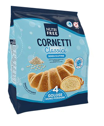 NUTRIFREE CORNETTI CLASSICI 4 PEZZI DA 50 G - Farmaciapacini.it