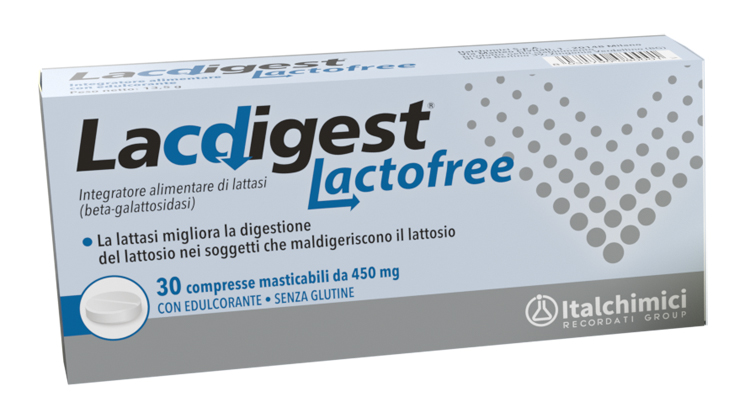 LACDIGEST LACTOFREE 30 COMPRESSE MASTICABILI - Farmaciapacini.it