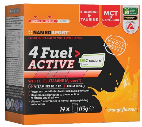 4 FUEL> ACTIVE 14 BUSTINE ORANGE FLAVOUR - Farmaciapacini.it