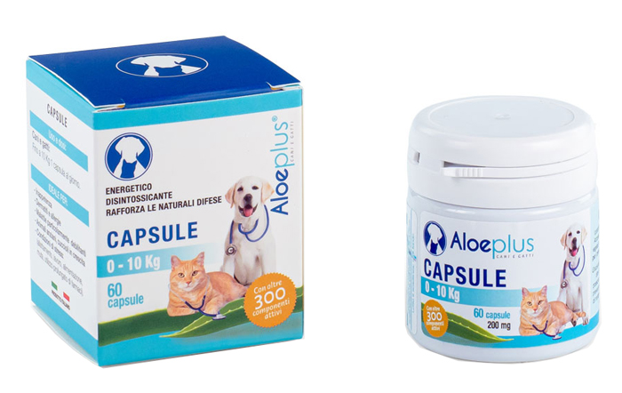 ALOEPLUS CAPSULE CANI/GATTI 0-10 KG - Farmaciapacini.it