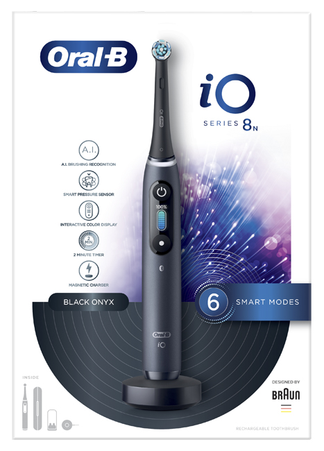 ORAL-B IO8 N BLACK SPAZZOLINO ELETTRICO - Farmaciapacini.it
