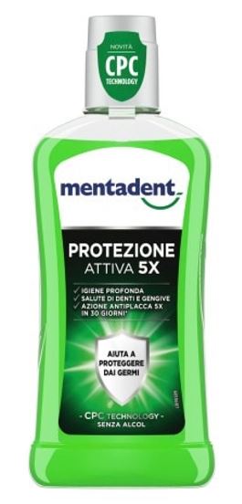 MENTADENT COLLUTORIO PROTEZIONE ATTIVA 400 ML - Farmaciapacini.it
