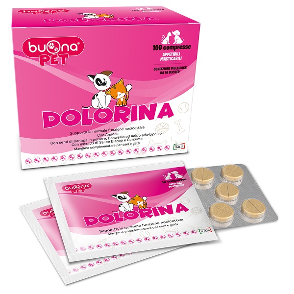 DOLORINA 100 COMPRESSE MASTICABILI - Farmaciapacini.it