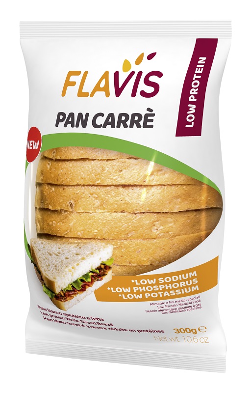 MEVALIA FLAVIS PAN CARRE' 300 G - Farmaciapacini.it