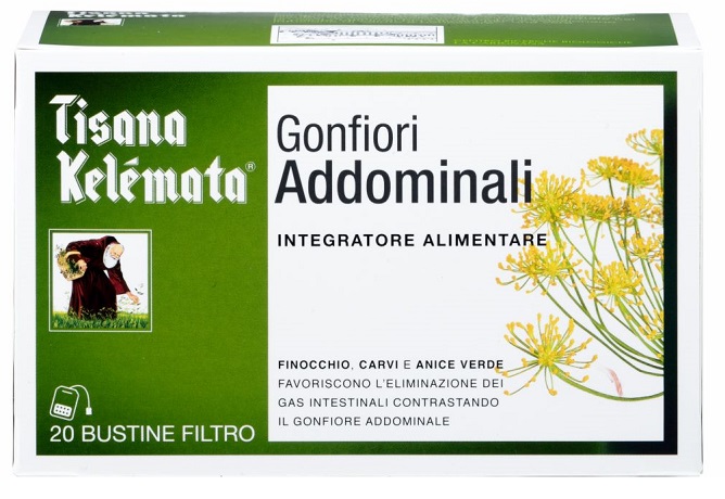 TISANA GONFIORI ADDOMINALI 20 BUSTINE - Farmaciapacini.it