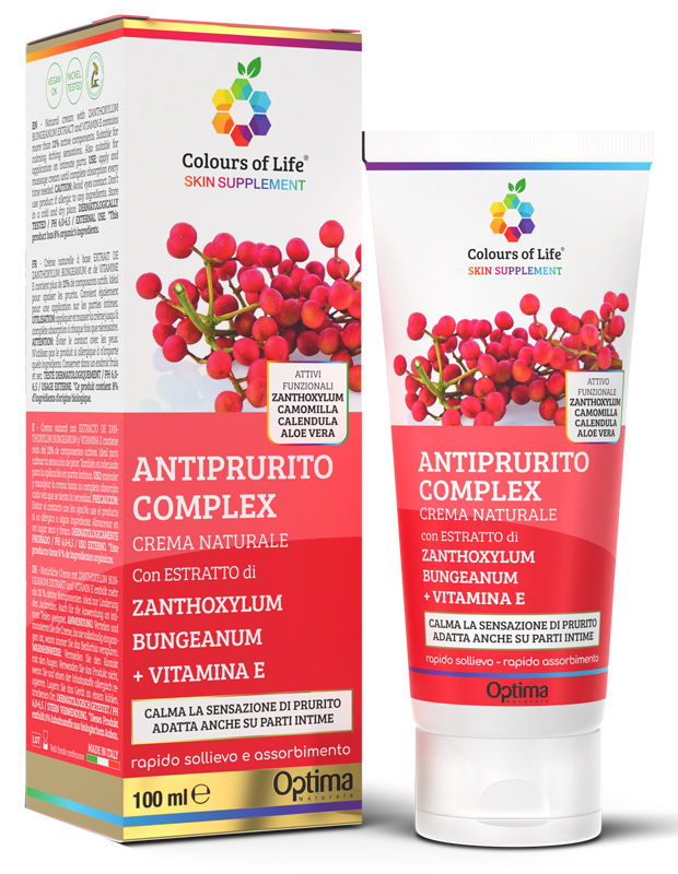 COLOURS OF LIFE SKIN SUPPLEMENTE ANTIPRURITO COMPLEX CREMA 100 ML - Farmaciapacini.it