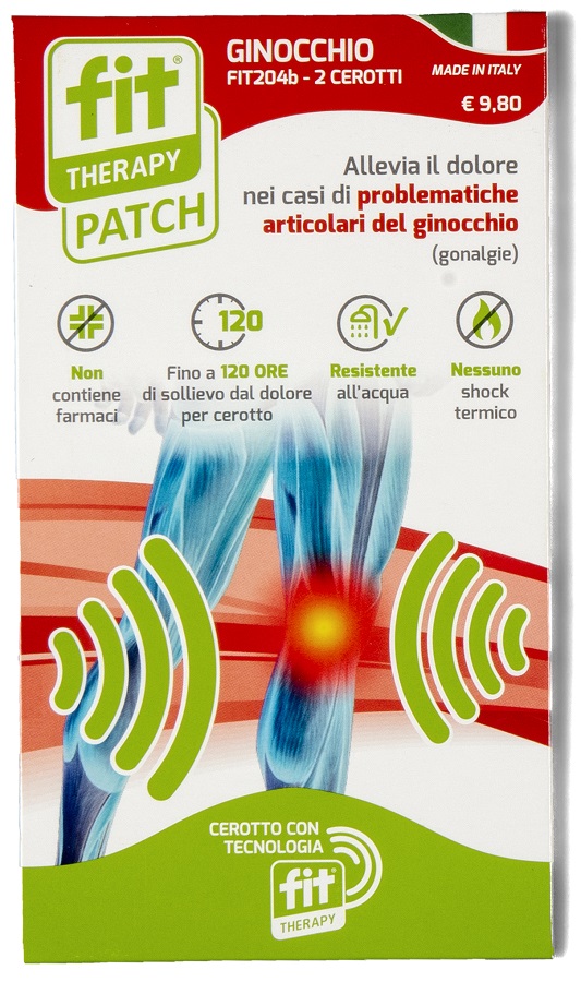 CEROTTO FIT THERAPY GINOCCHIO 2 PEZZI - Farmaciapacini.it