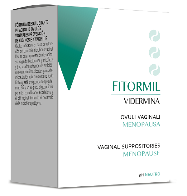 FITORMIL VIDERMINA 10 OVULI VAGINALI MENOPAUSA - Farmaciapacini.it