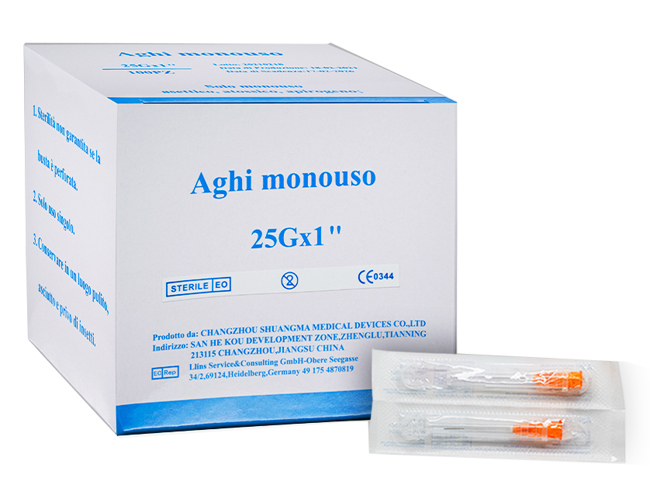 AGO G25 25MM 100 PEZZI - Farmaciapacini.it