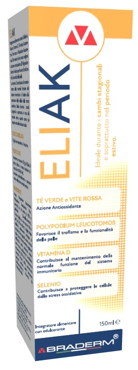 ELIAK 150 ML BRADERM - Farmaciapacini.it