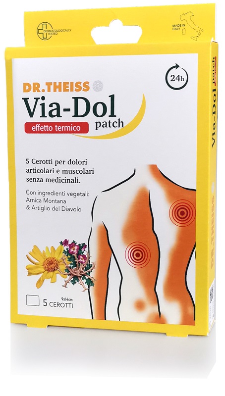 THEISS VIA-DOL PATCH EFFETTO TERMICO 5 PEZZI - Farmaciapacini.it