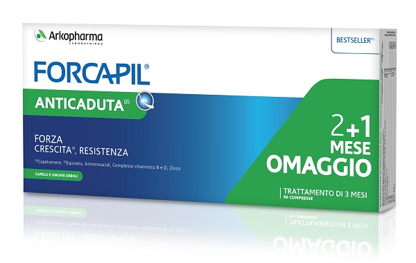 FORCAPIL PACK ANTICADUTA 3 PEZZI DA 30 COMPRESSE - Farmaciapacini.it