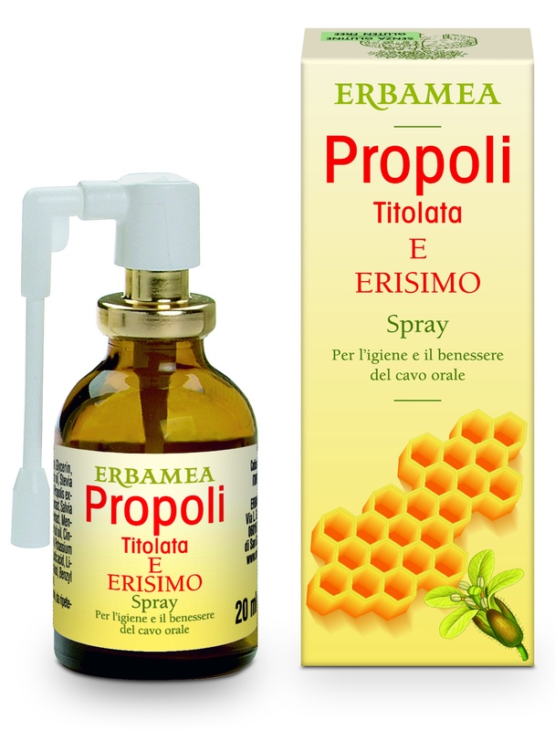 PROPOLI ERISIMO TITOLATA SPRAY 20 ML - Farmaciapacini.it