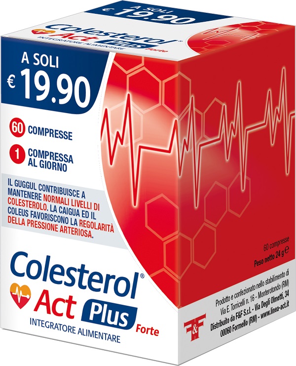 COLESTEROL ACT PLUS FORTE 60 COMPRESSE - Farmaciapacini.it