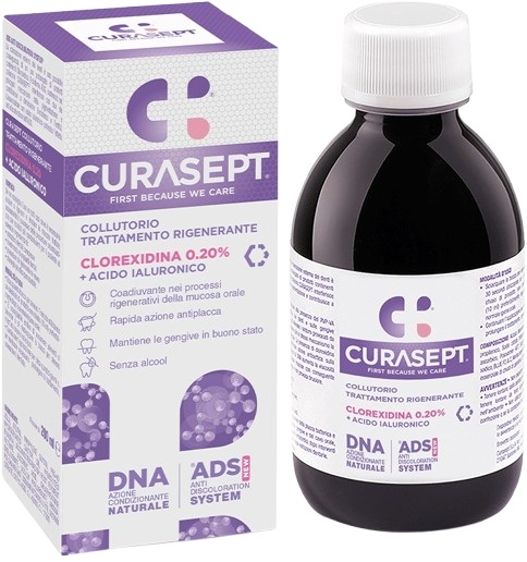 CURASEPT COLLUTORIO ADS DNA TRATTAMENTO RIGENERANTE 200 ML - Farmaciapacini.it