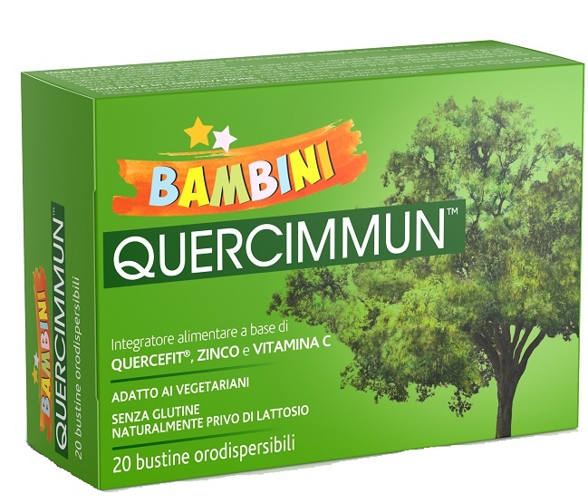 QUERCIMMUN BAMBINI 20 BUSTINE OROSOLUBILI - Farmaciapacini.it