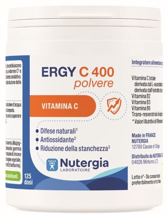 ERGY C 400 POLVERE 125 G - Farmaciapacini.it