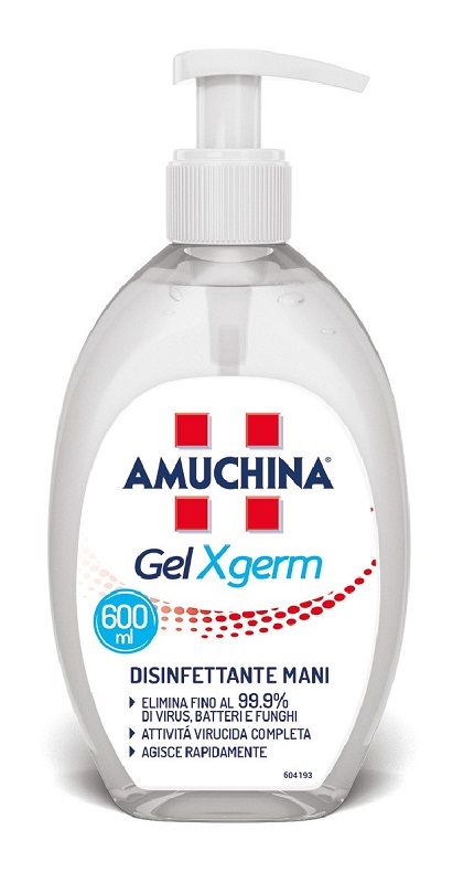 AMUCHINA GEL X-GERM DISINFETTANTE MANI 600 ML IT - Farmaciapacini.it