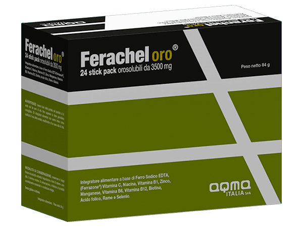 FERACHEL ORO 24 STICK OROSOLUBILI  - Farmaciapacini.it