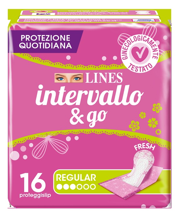 PROTEGGISLIP LINES INTERVALLO FRESH&GO RIPIEGATI 16 PEZZI - Farmaciapacini.it