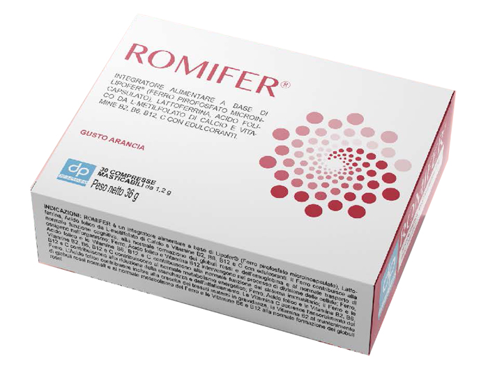 ROMIFER 30 COMPRESSE MASTICABILI - Farmaciapacini.it