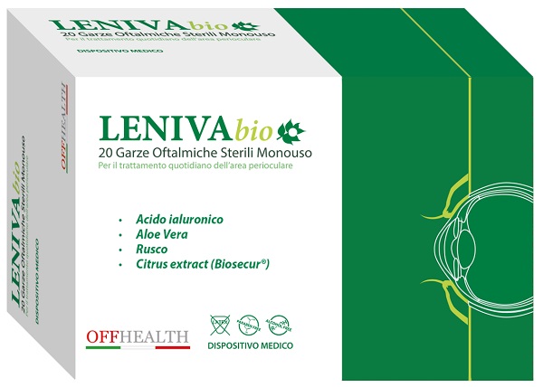 GARZE OFTALMICHE LENIVA BIO 20 PEZZI - Farmaciapacini.it