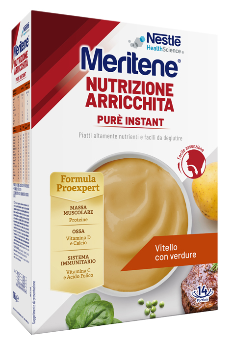 MERITENE PURE' INSTANT VITELLO CON VERDURE 1 KG - Farmaciapacini.it